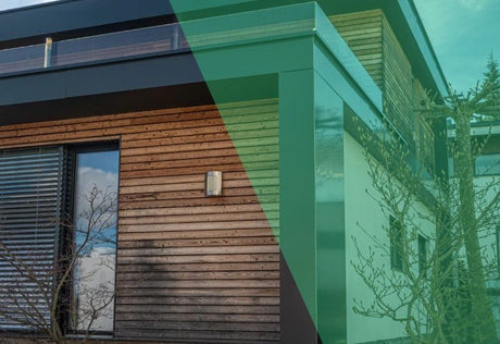 Houten gevelbekleding