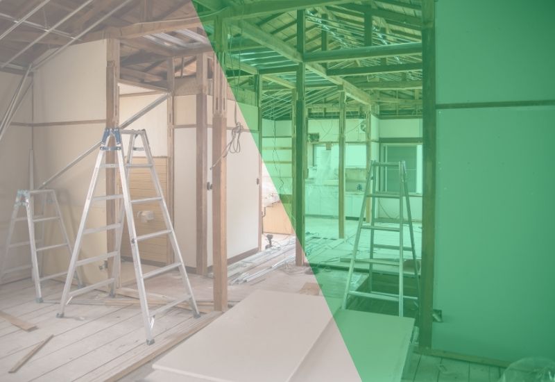 Binnenwand herstellen en versterken