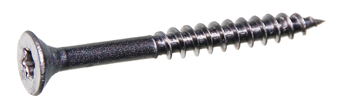 QZ Spaanplaatschroeven platkop deeldraad 5.0 x 100/60 TX-25 (RVS) A2