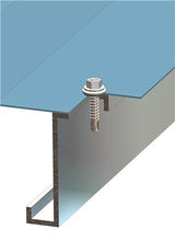 Boorschroef RVS A2 Bimetaal 4.2x16mm, Zeskante Kop, Boorpunt Type 2, RAL 9002 (Grijswit)