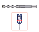 SDS-Plus hamerboor 6,0x100 met lengte 160mm en 2 snijkanten, per stuk verpakt