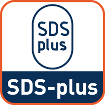 SDS-Plus hamerboor 6,0x100 met lengte 160mm en 2 snijkanten, per stuk verpakt