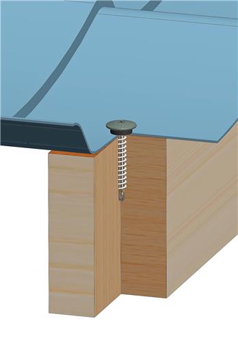 Farmerschroef 4,8x35 - RAL 7021 (Grafietzwart) - TTAP Aandrijving - EPDM Ring